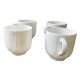 4 Kaiser fine porcelain cups