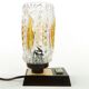 Mid-century modern bedside lamp, glass, Germany, 1970s