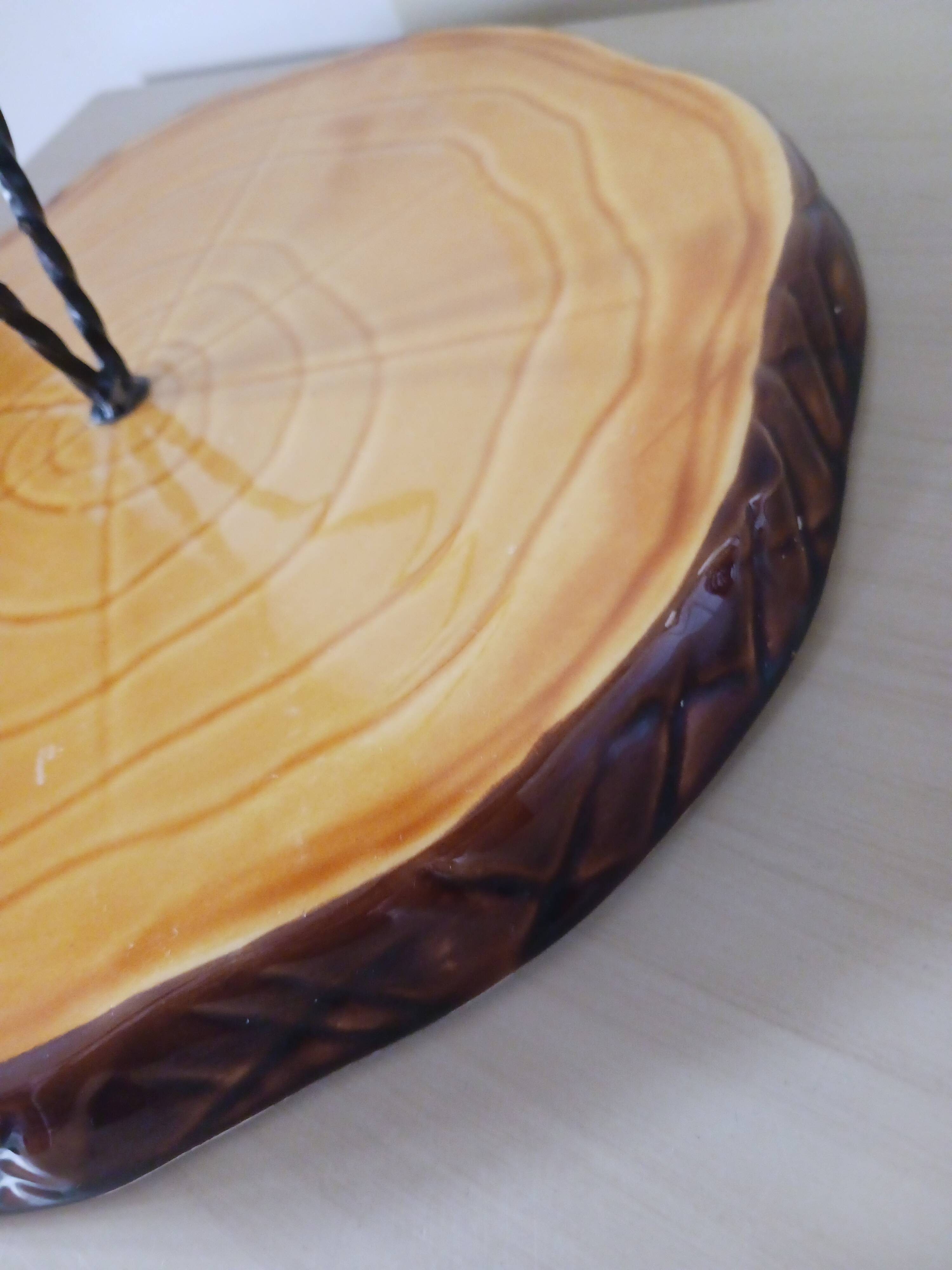 Vintage cheese platter, A Ferlay.