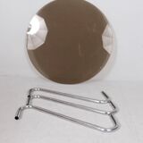 French tubular steel coffee table/coffee table, 1970s