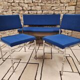 Banc et ses deux chaises vintage 1970