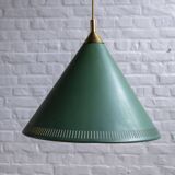 Bent karlby kegle pendant lamp, lyfa 1960s denmark