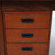 Danish teak drop leaf writing desk by arne vodder, 1960s