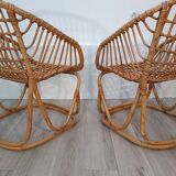 Pair of armchairs attributed to Tito Agnoli, 1960s