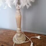 Feathered lamp