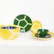 Medium plate - green ground