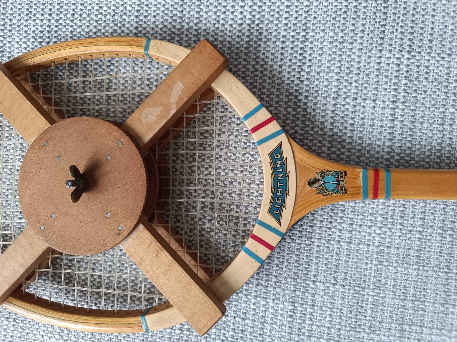 vintage LIGHTNING tennis racket