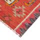 Turkish Handwoven Vintage Herki Kilim 93 cm x 316 cm