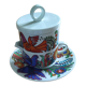 Milk jug, sugar bowl on Acapulco plate from Villeroy and Boch