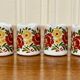 Set of ten designer ceramic candleholders 1950.