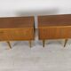 Paire de chevets scandinave teck