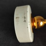 Small wall lamp in brass and vintage glass