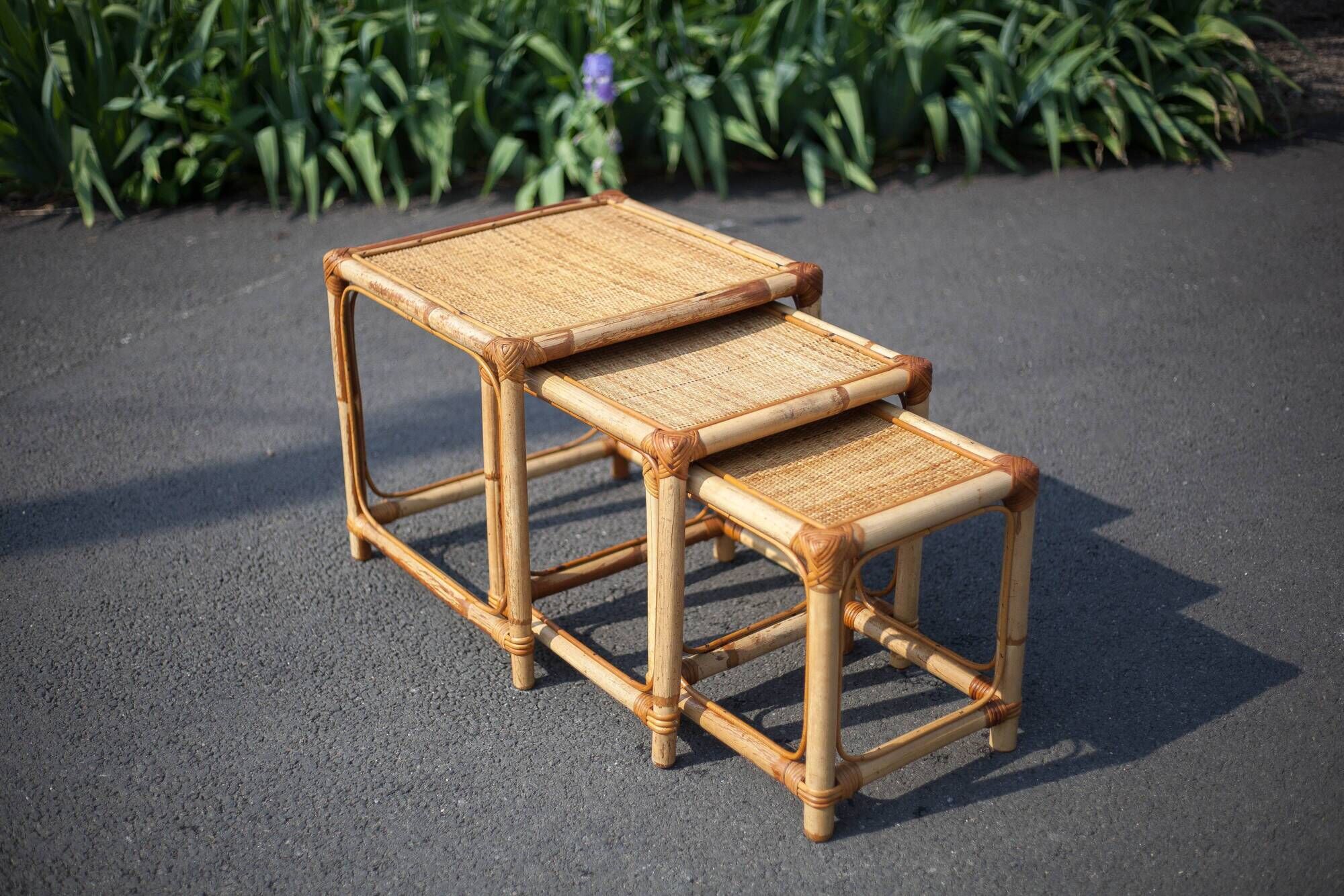 Rattan coffee tables