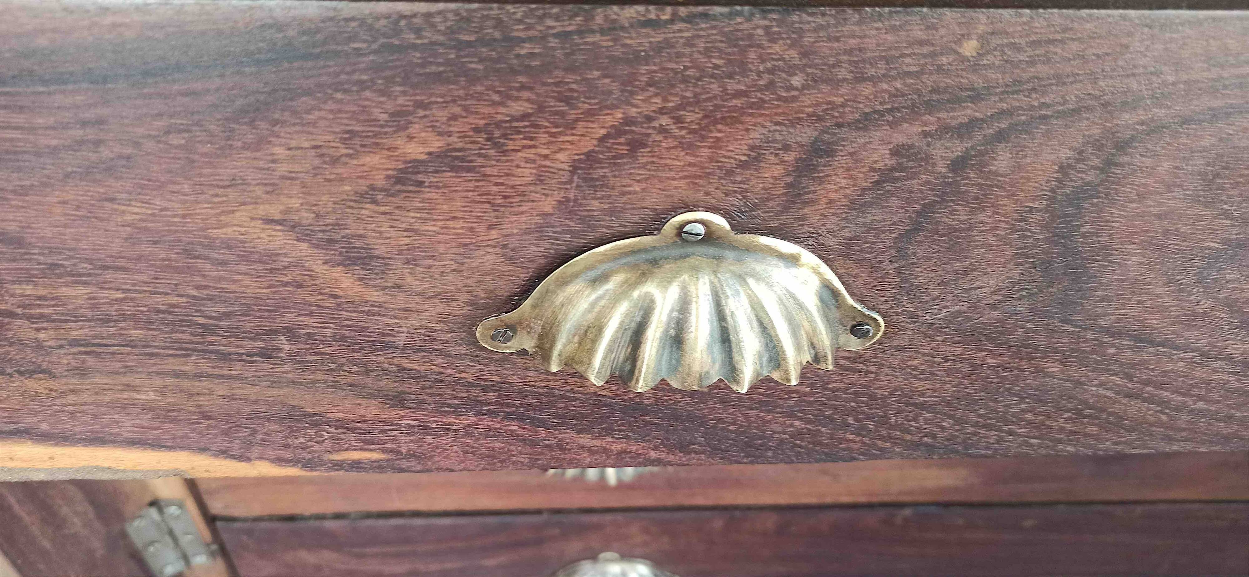 19th century East India Company map cabinet Width 122 cm