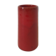 Vase rouleau faïence rouge