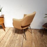 Vintage armchair design Pierre Gautier Delaye "Deauville"