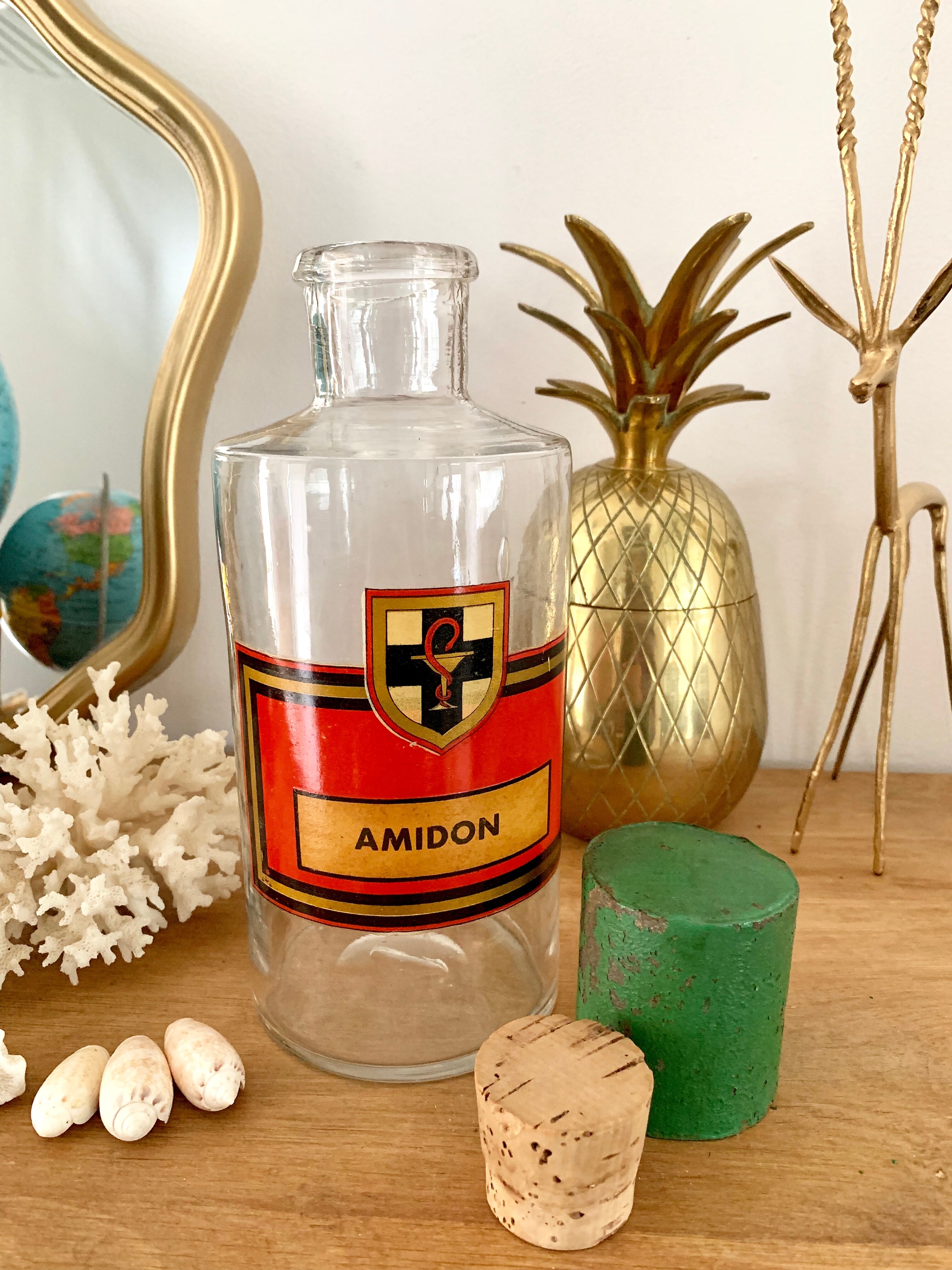 Former "Amidon" pharmacy bottle