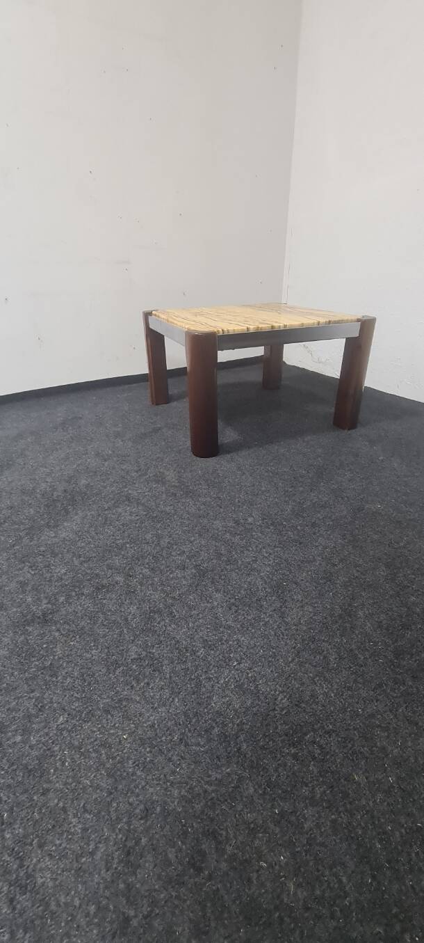 Vintage stone side table