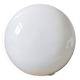 Applique plafonnier vintage opaline blanche ronde