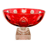 Large crystal bowl on a pedestal from Paris