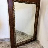 Wooden mirror