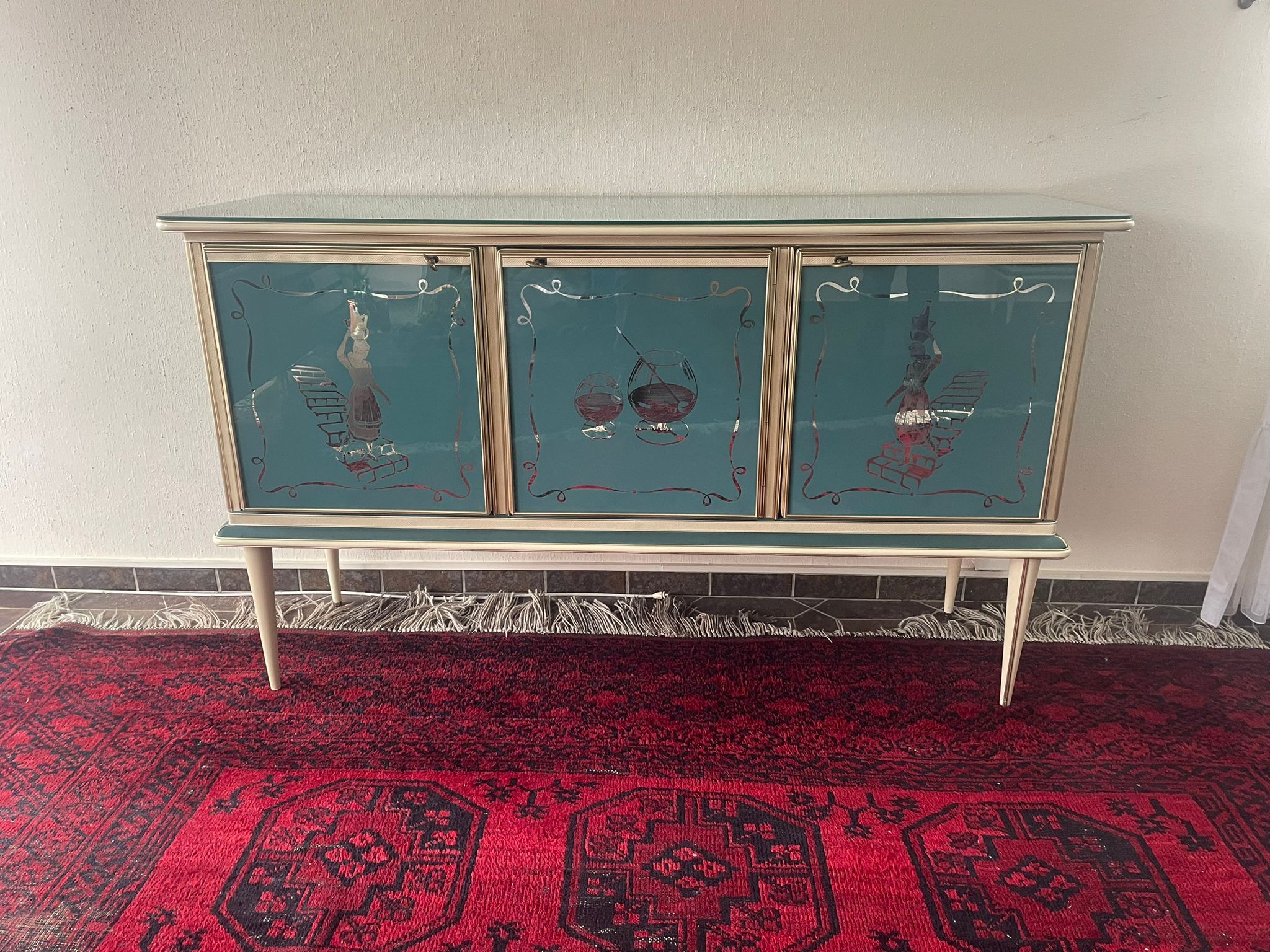 Umberto Mascagni for Harrods London — Three-door buffet