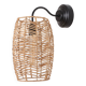 Rattan Sconces, Wall Lighting, Bedroom Lighting,Wicker Light