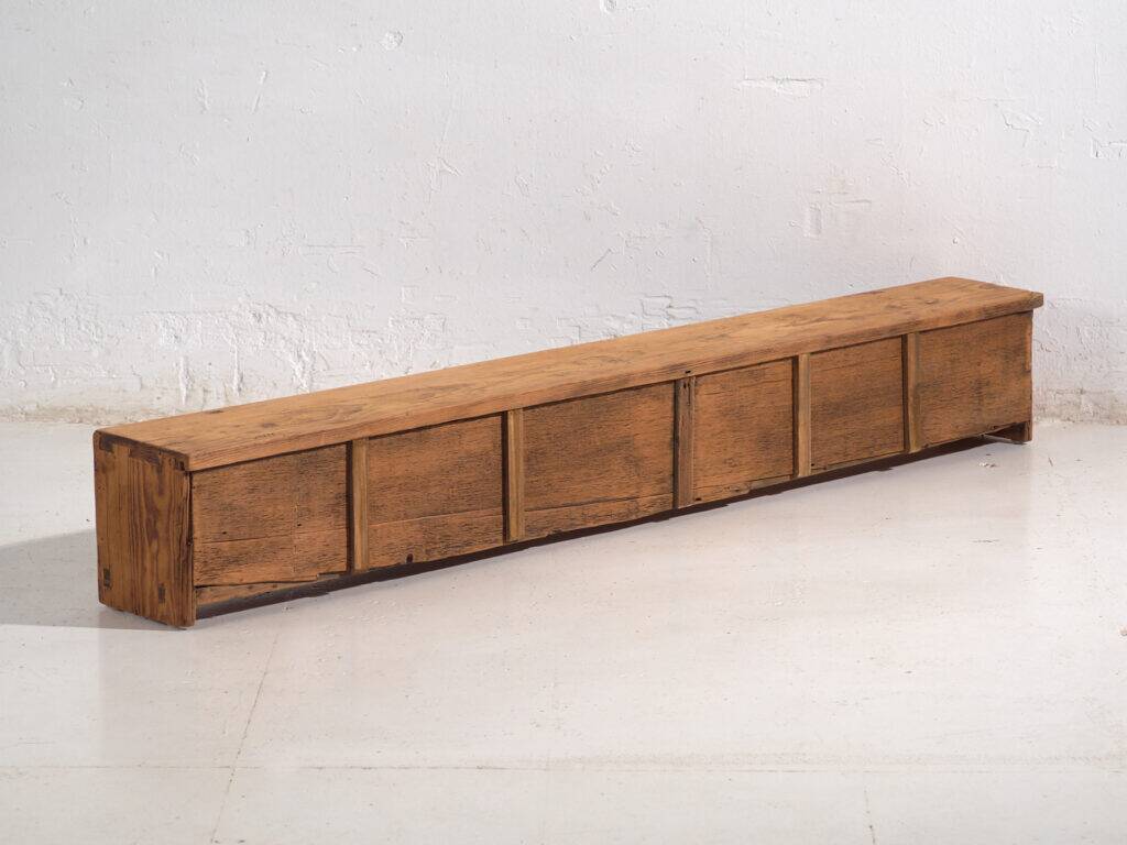 Low antique pine enfilade – China, circa 1930