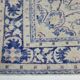 9x12 Large Area Navy Blue Persian Vintage Rug, 275x353 Cm