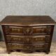 important curved Lyonnaise chest of drawers Louis XV period in solid walnut circa 1750