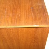 Commode "tallboy" en teck Suède 1960