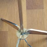 tripod floor lamp 1950 brass Maison Lunel