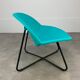 Fauteuil de Niels Gammelgaard modèle Lips pour Ikea bleu, vert