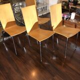 4 Tango chairs by designer Philippe Starck