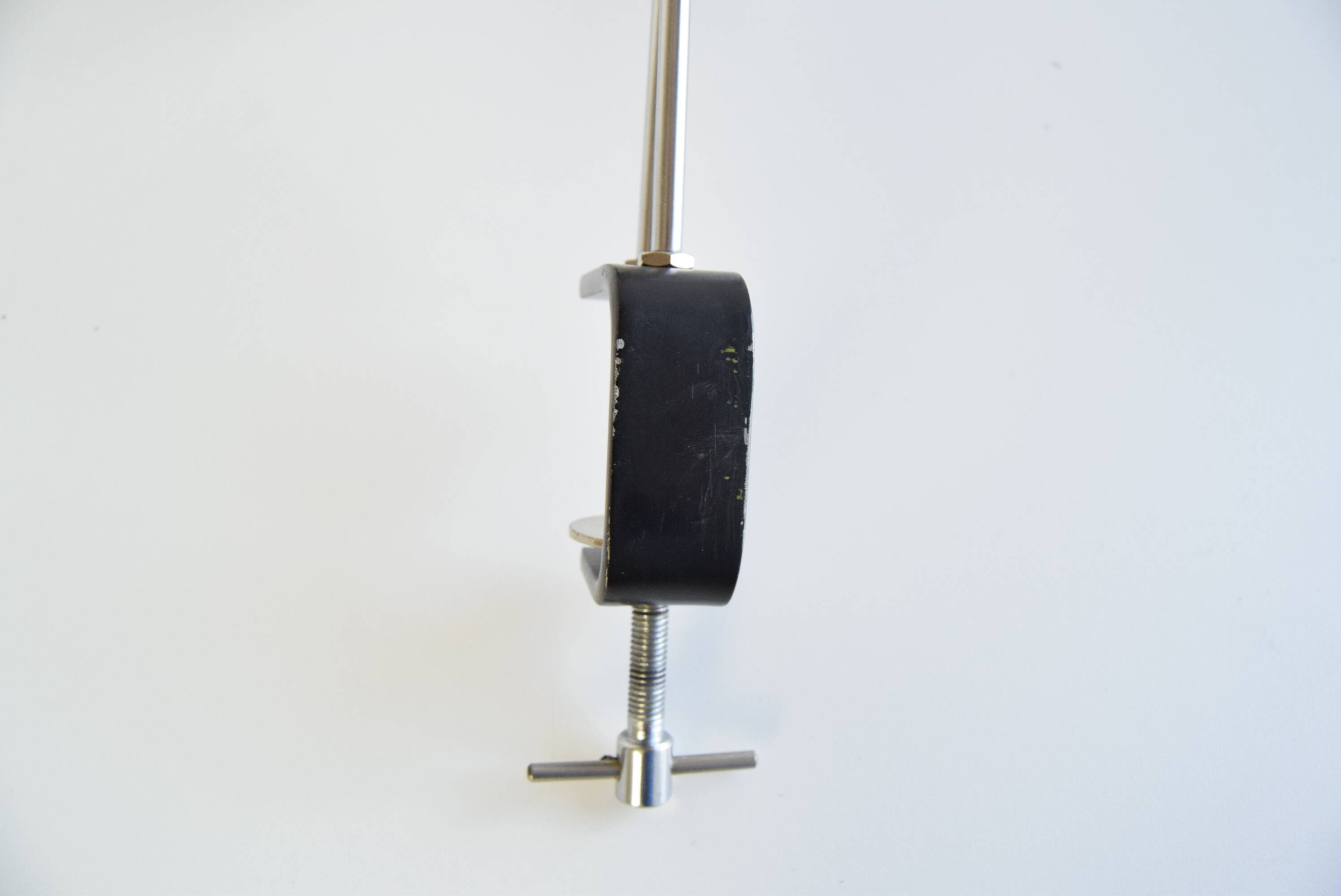 Stanislav Indra Chrome Plated Table Lamp, Czechoslovakia 1970's.