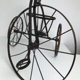 Old wood wrought iron tricycle bike