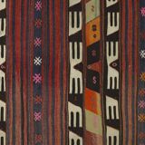 Handcrafted Vintage Rug 116x 382 cm