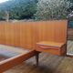 Scandinavian teak bed
