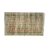 Anatolian handmade vintage rug 204 cm x 125 cm