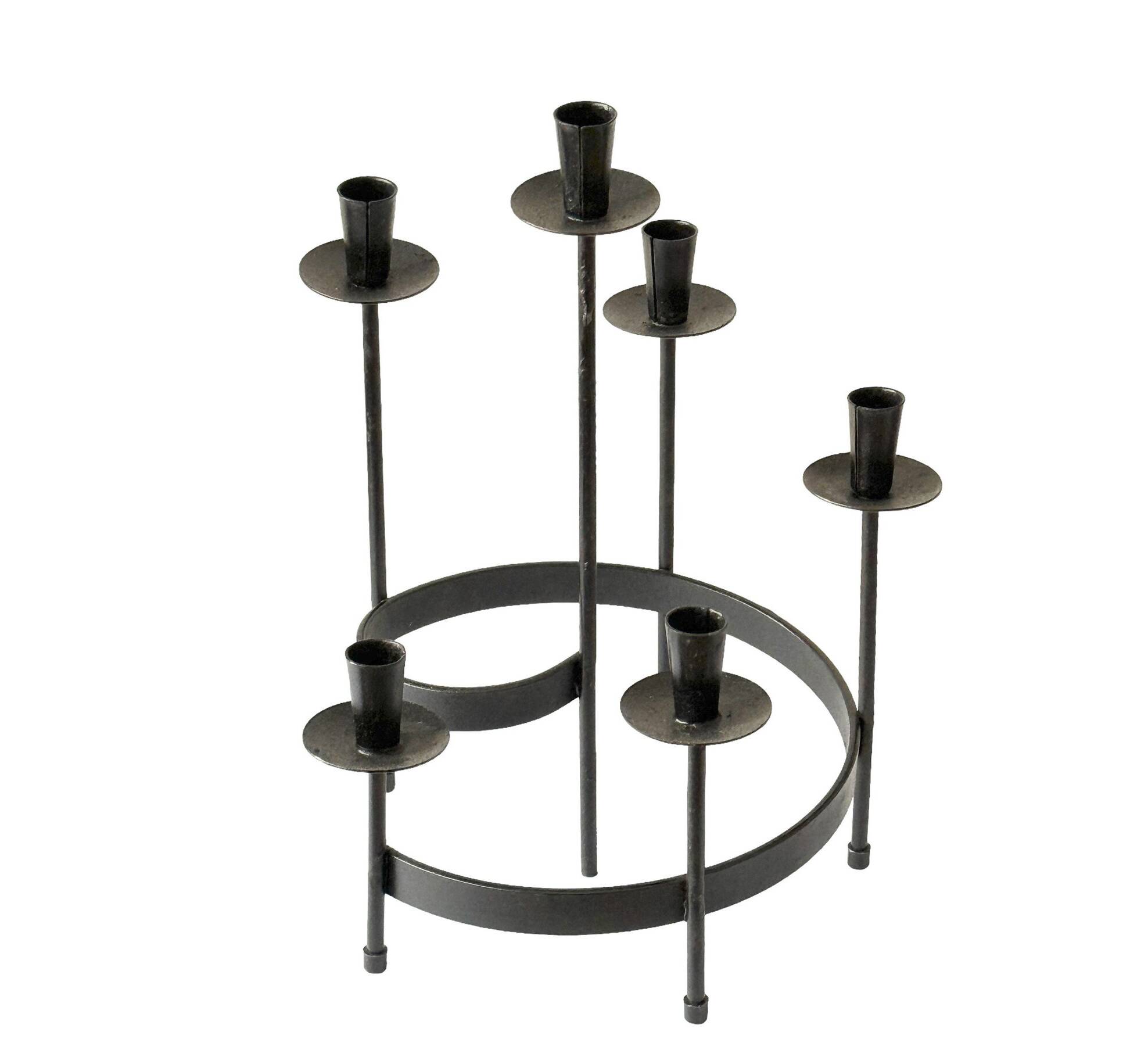 Vintage Candlestick • Spiral • Harry Boström • Bo Svensk • 1960