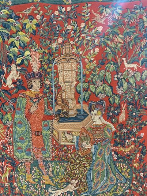 Tapestry "The Novel of the Rose"