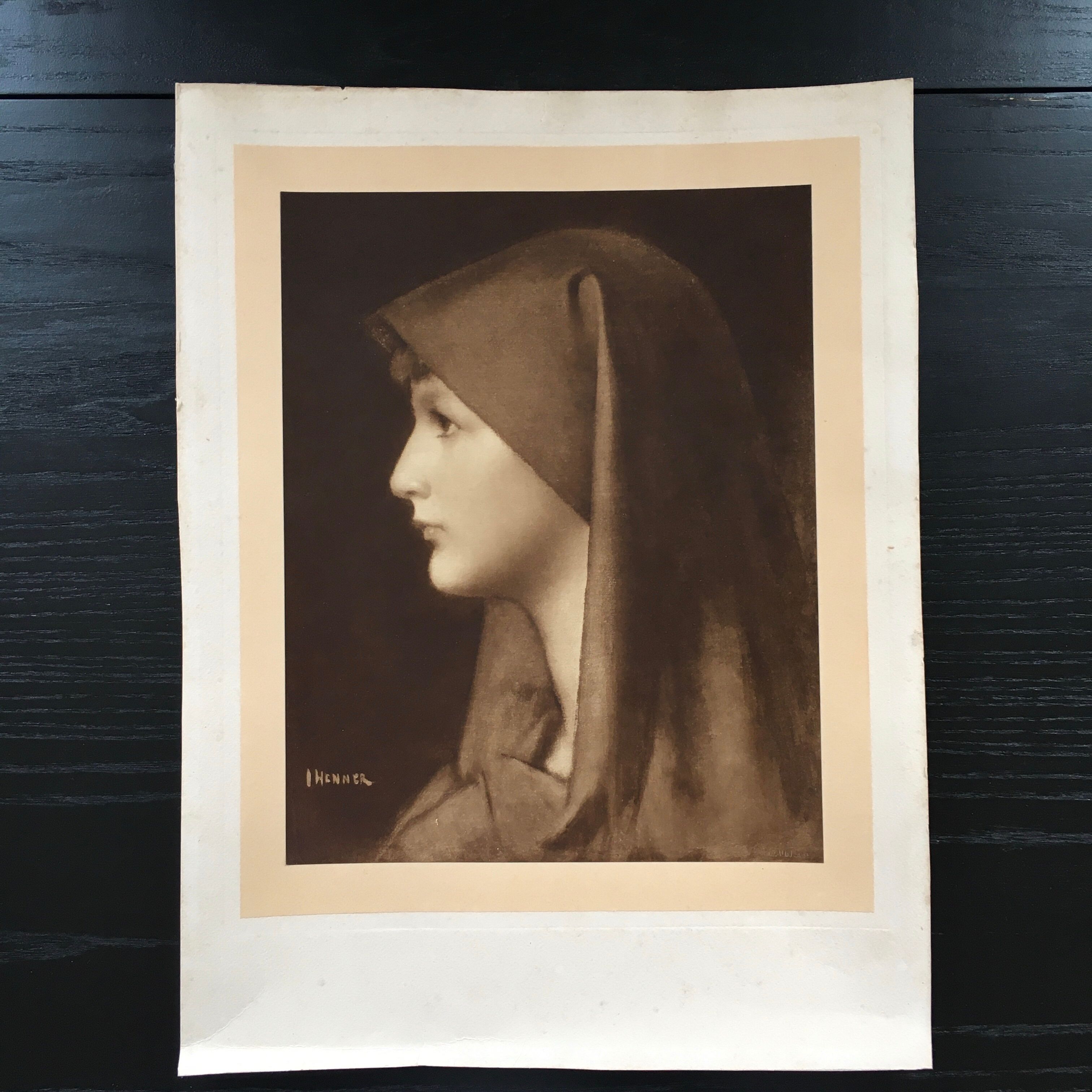 Photo print Sainte Fabiola after Henner