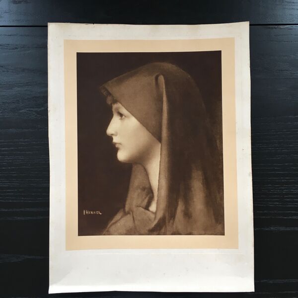 Tirage photo Sainte Fabiola d’après Henner