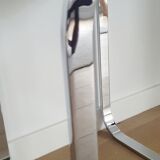 Bauhaus style chrome side table