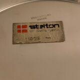 Set of 12 Stelton stainless steel under-plates