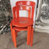 Pair of Bruno Rey chairs for Kusch and CO