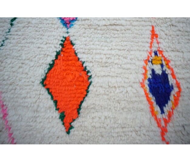 Colorful Berber carpet handmade 182 x 108cm