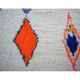 Colorful Berber carpet handmade 182 x 108cm