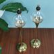 Pair of Scandinavian oil lamps