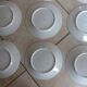 12 Plates pattern flowers in Limoges porcelain